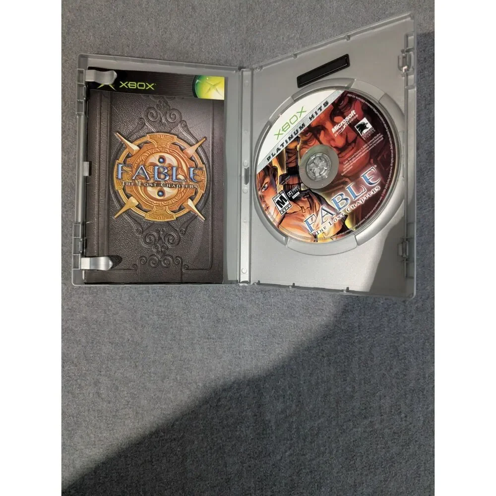 Fable: The Lost Chapters Xbox Game - Platinum Hits CIB Complete with Manual